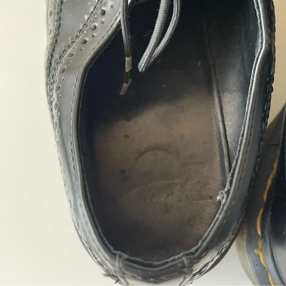DR‎ MARTEN black loafers size 10
